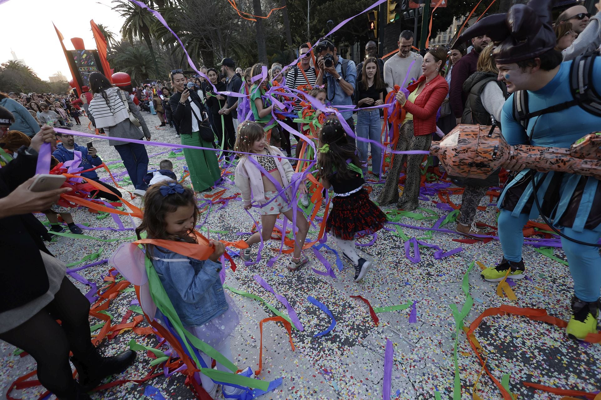 Carnival festivities in Malaga